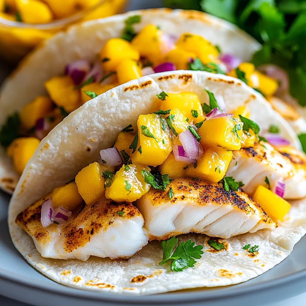 A plate of fish tacos with a variety of toppings.