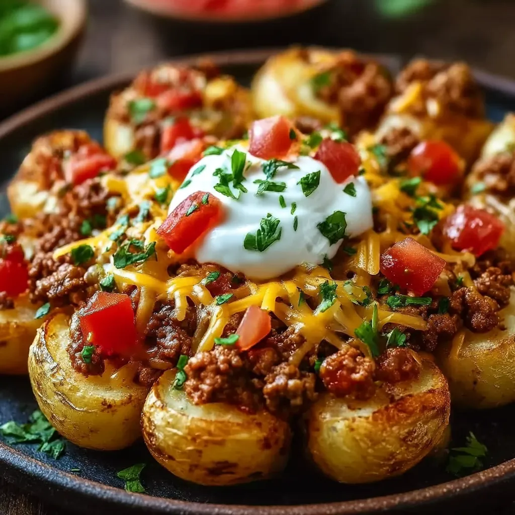 A plate of food with a white sauce on top.