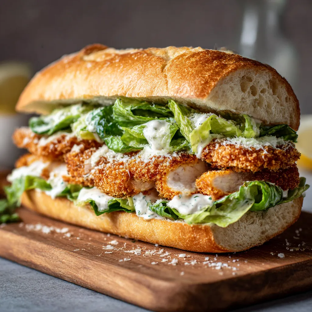 A sandwich with lettuce and cheese.