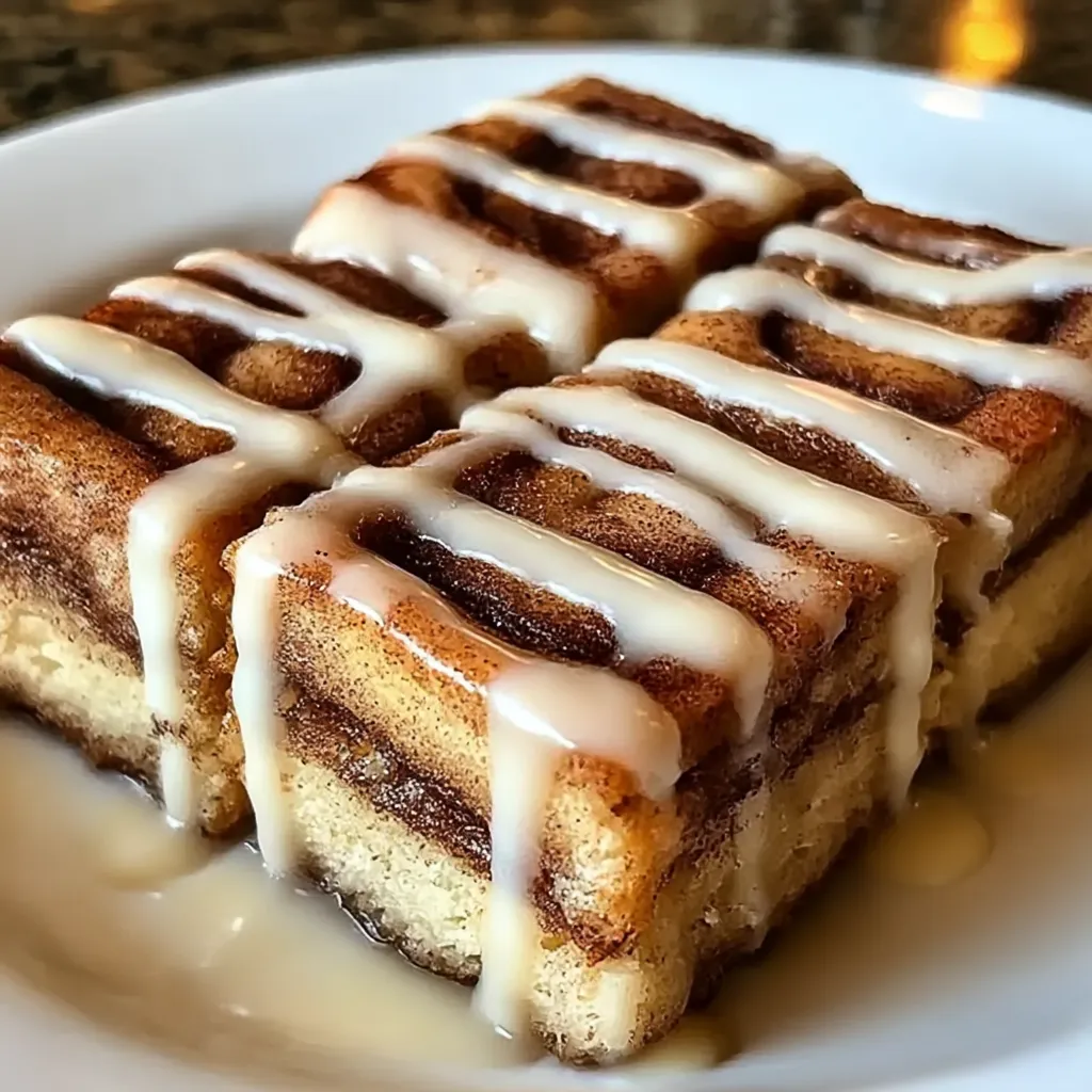 A plate of cake with icing.