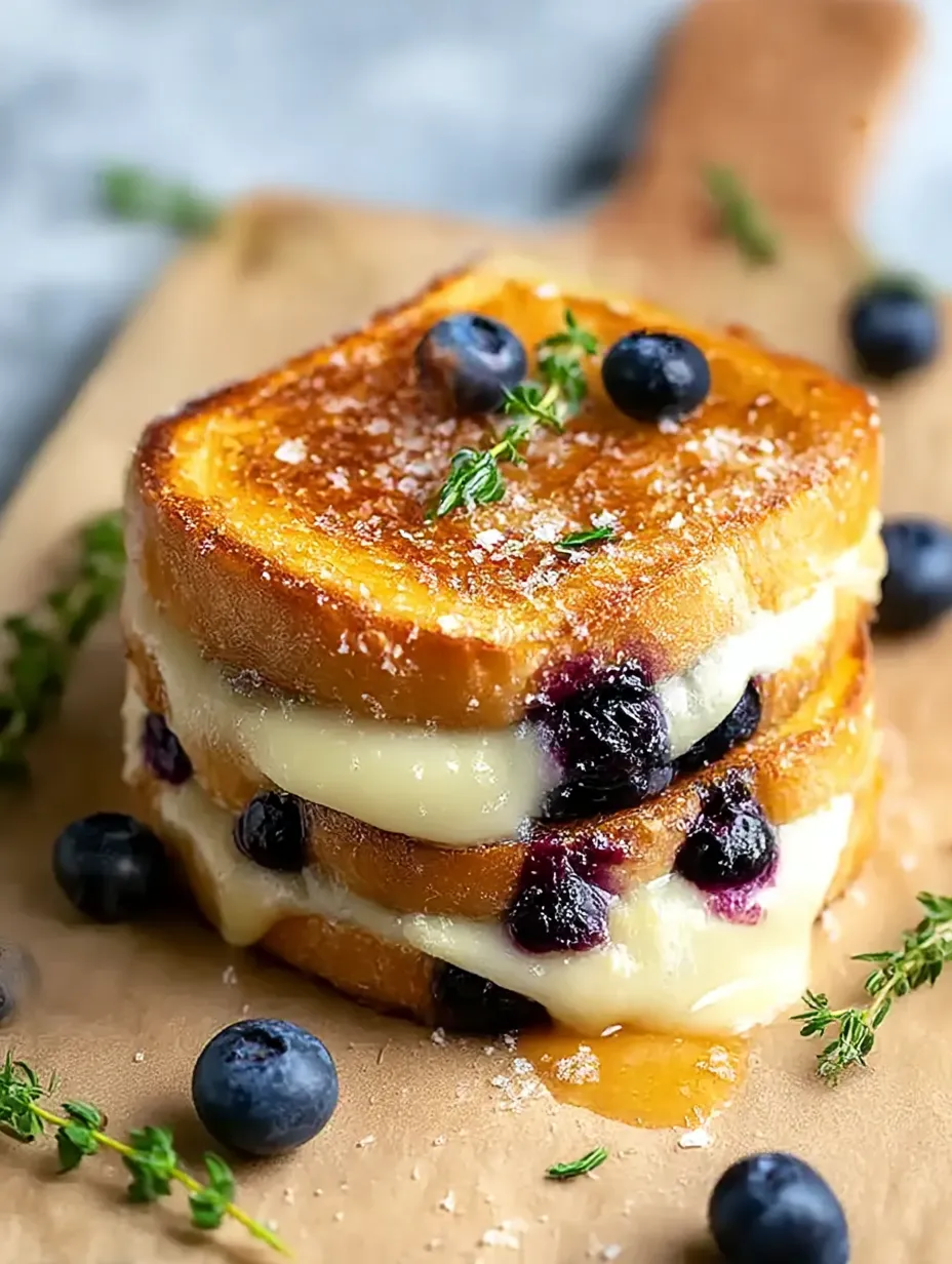 A stack of blueberry pancakes.