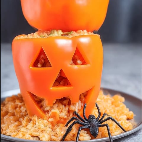 A spider is on a plate of rice.