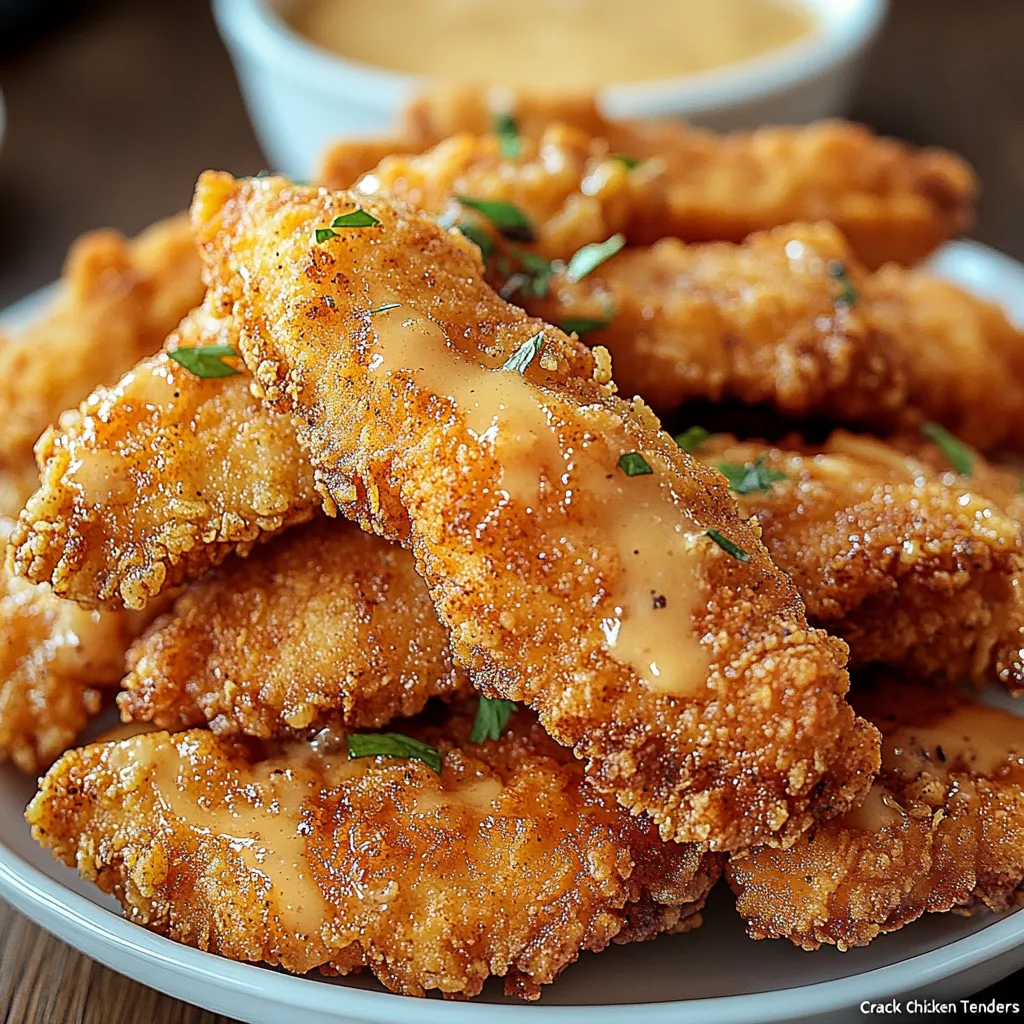 A plate of fried chicken with sauce.