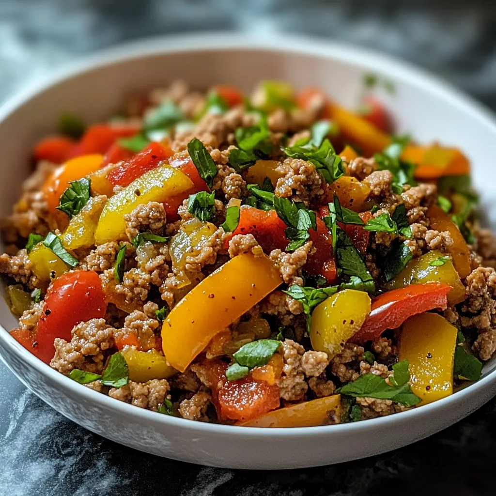 A bowl of meat and vegetables.