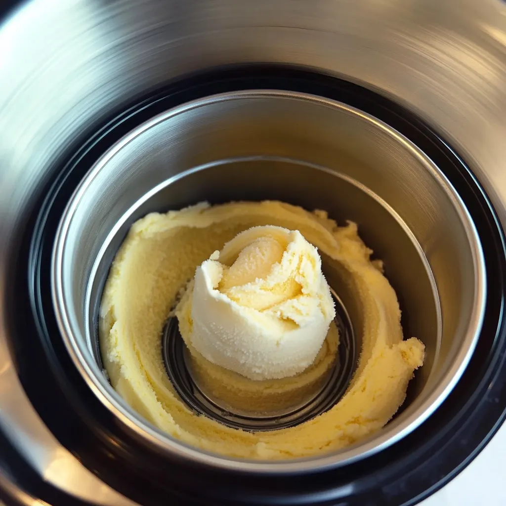 A container of ice cream.