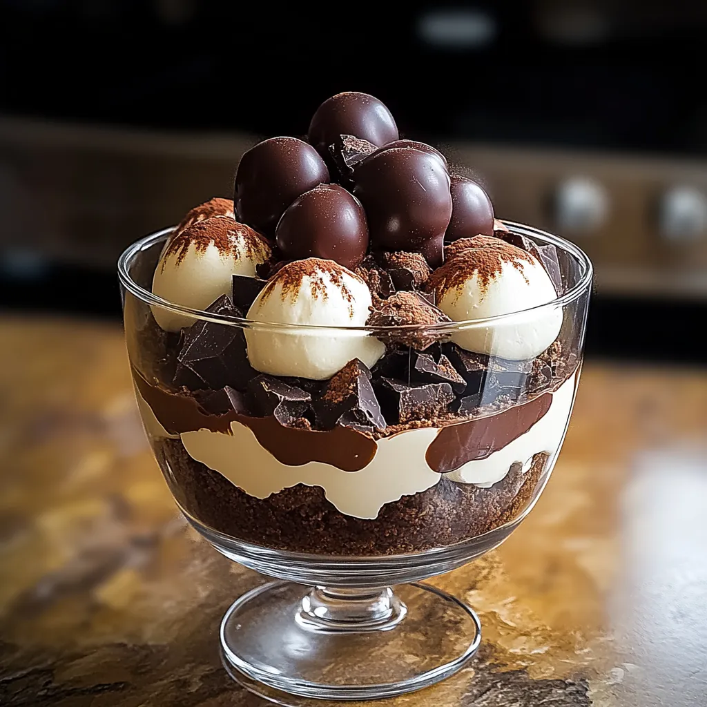 A bowl of chocolate and white cream.