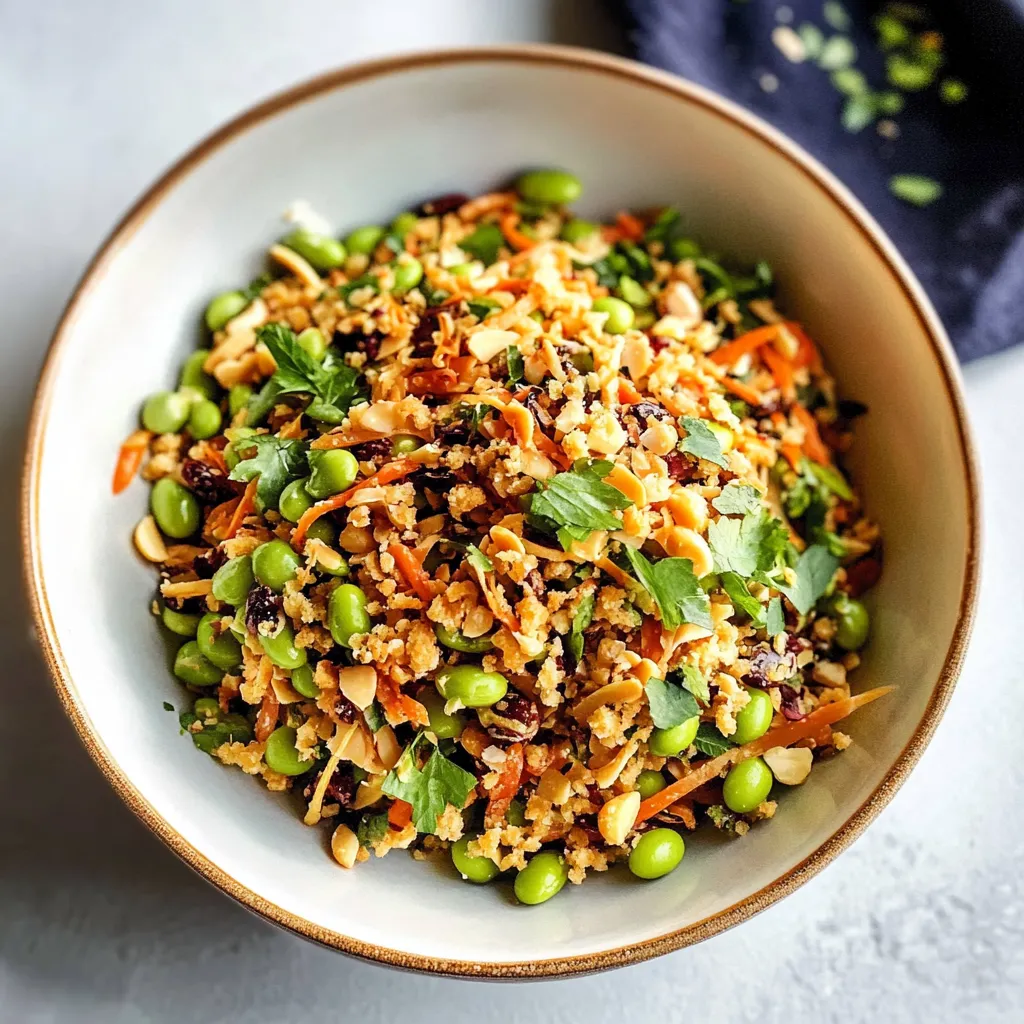 A bowl of rice and vegetables.