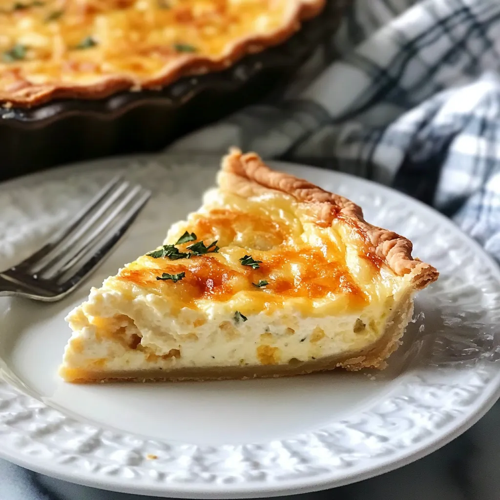 A slice of pie on a white plate.