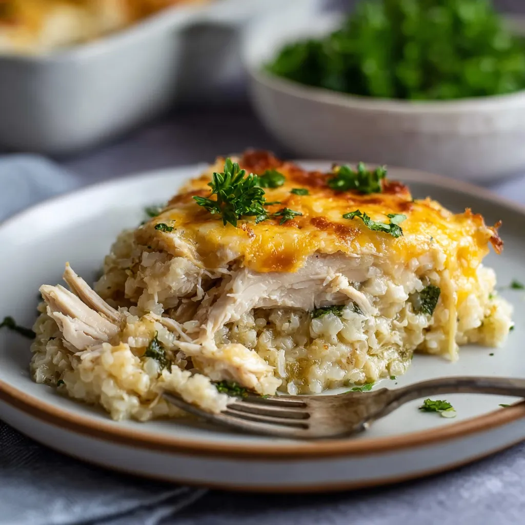 A plate of food with a fork on it.