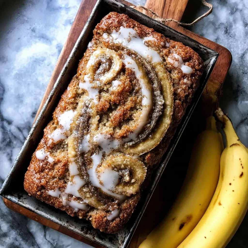 A loaf of bread with a swirl pattern on top.