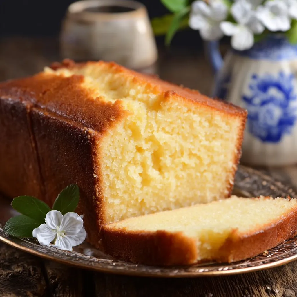 A slice of cake on a plate.