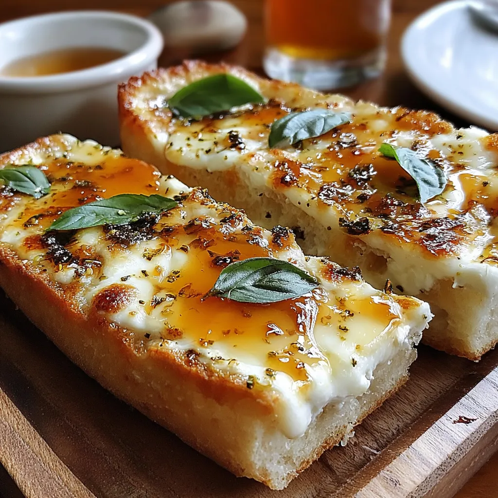 Two slices of cheese pizza on a wooden table.
