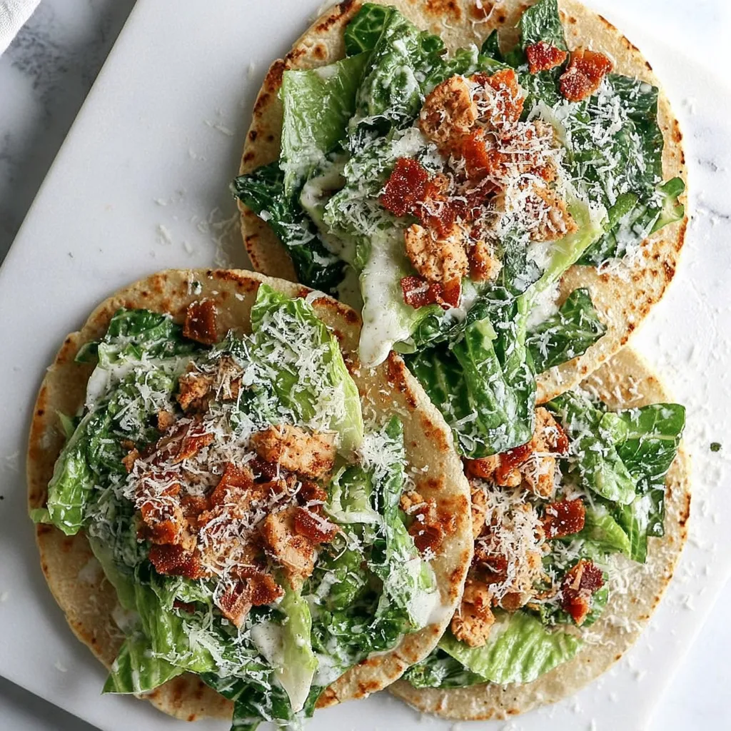 Two pizzas with lettuce and bacon.