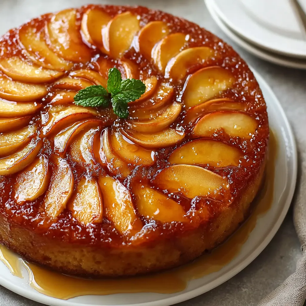 A cake with a green leaf on top.