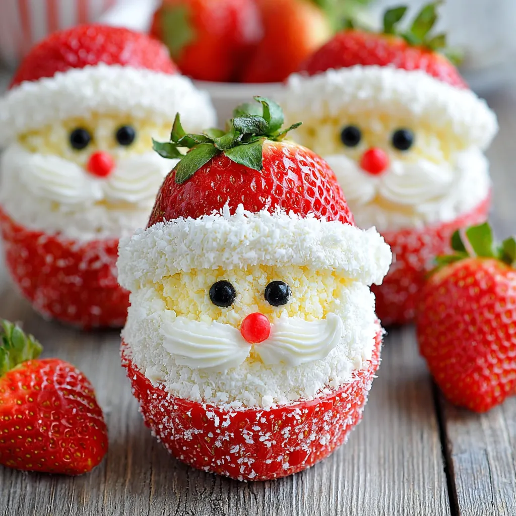 A bowl of strawberries with white frosting and a red bow on top.