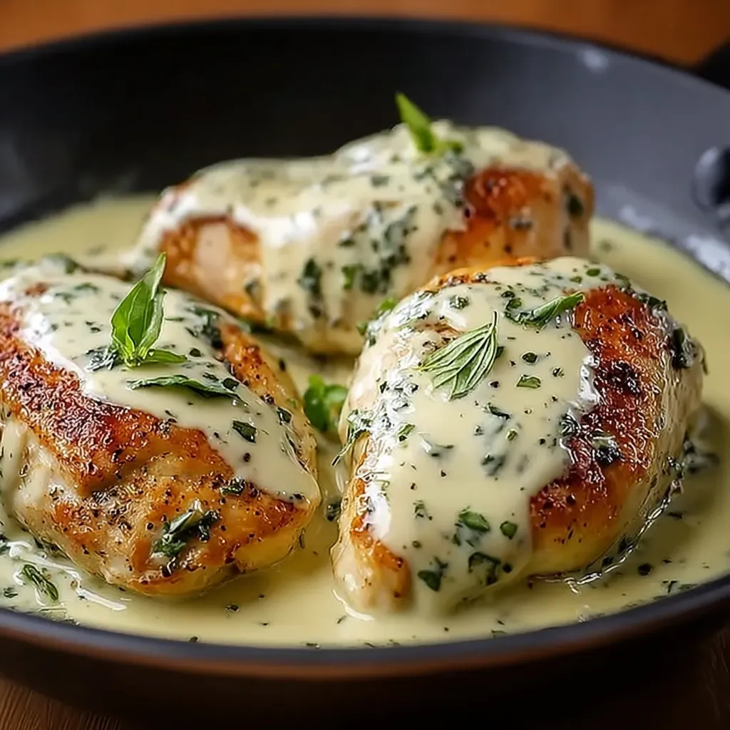 A bowl of chicken with sauce.