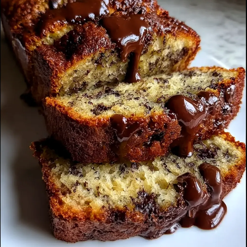 Chocolate frosting on a cake.