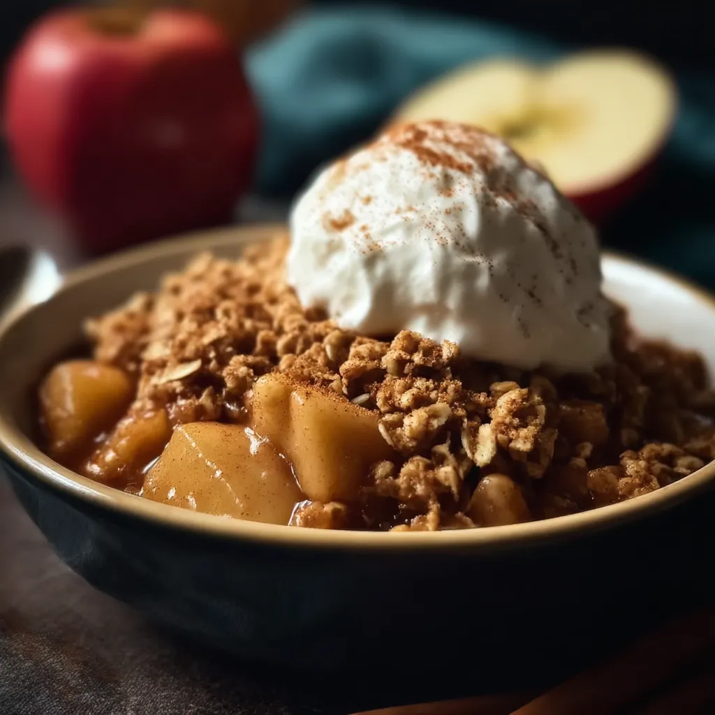 A bowl of cereal with a dollop of whipped cream.