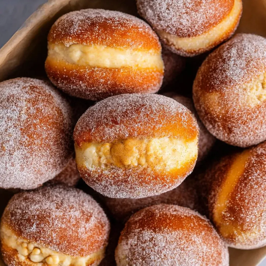 A bowl of donuts with a yellow and white frosting.