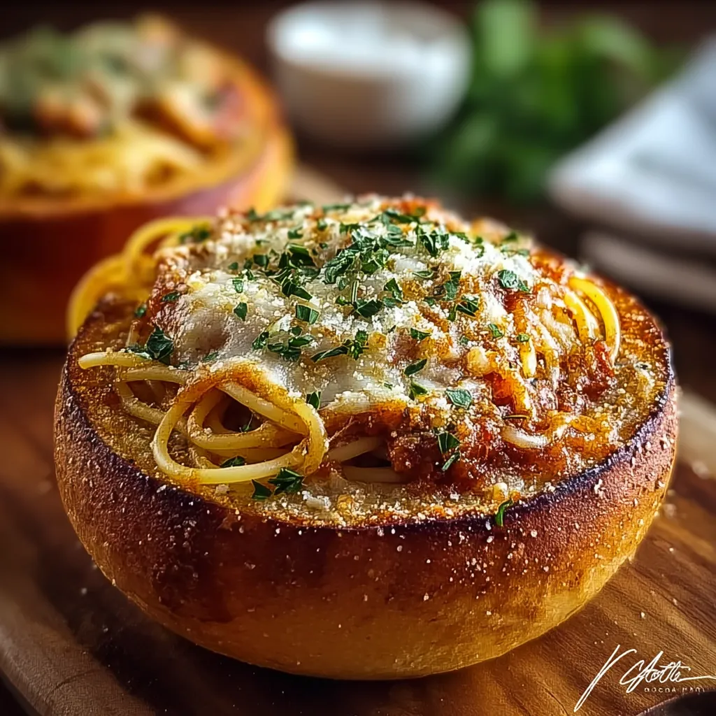 A bowl of spaghetti with meatballs and cheese.