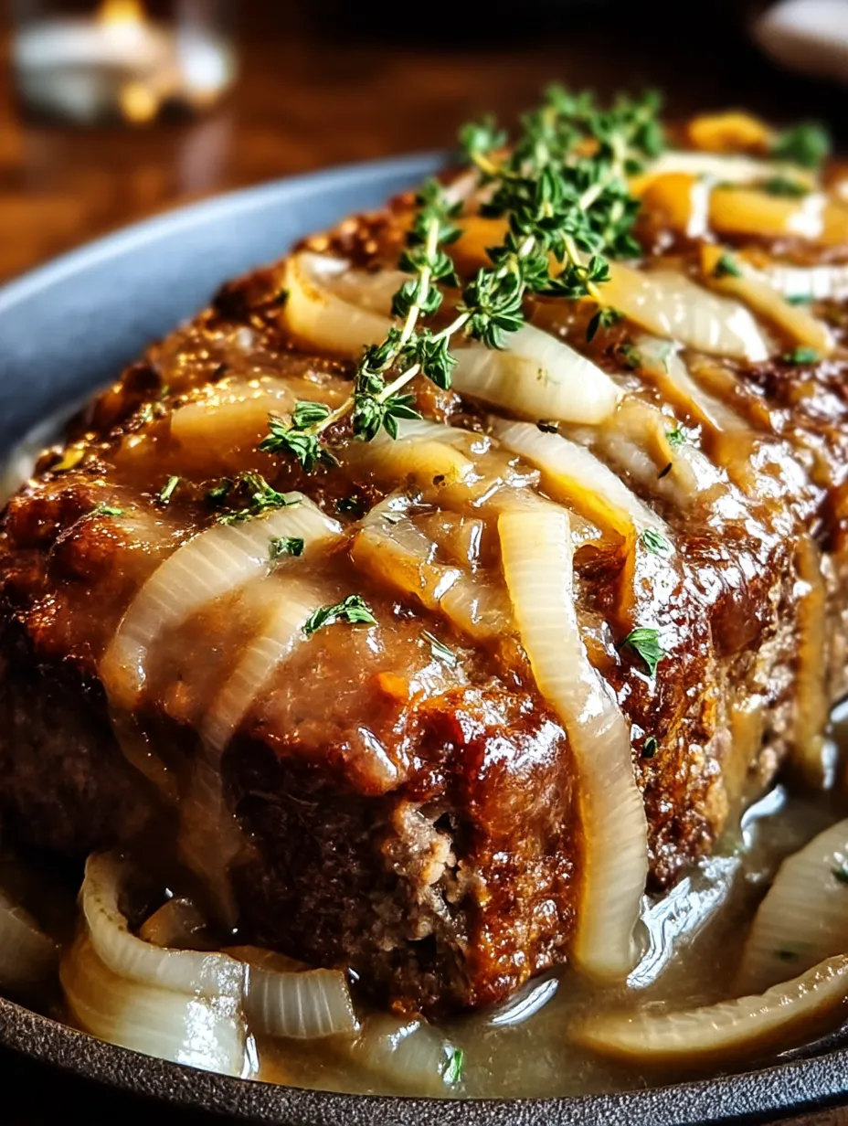A plate of meat with onions on top.