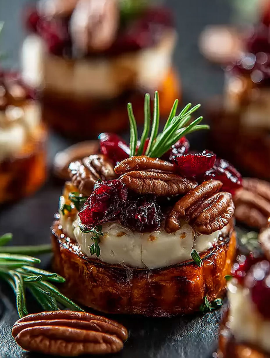 A close up of a dessert with a nut topping.