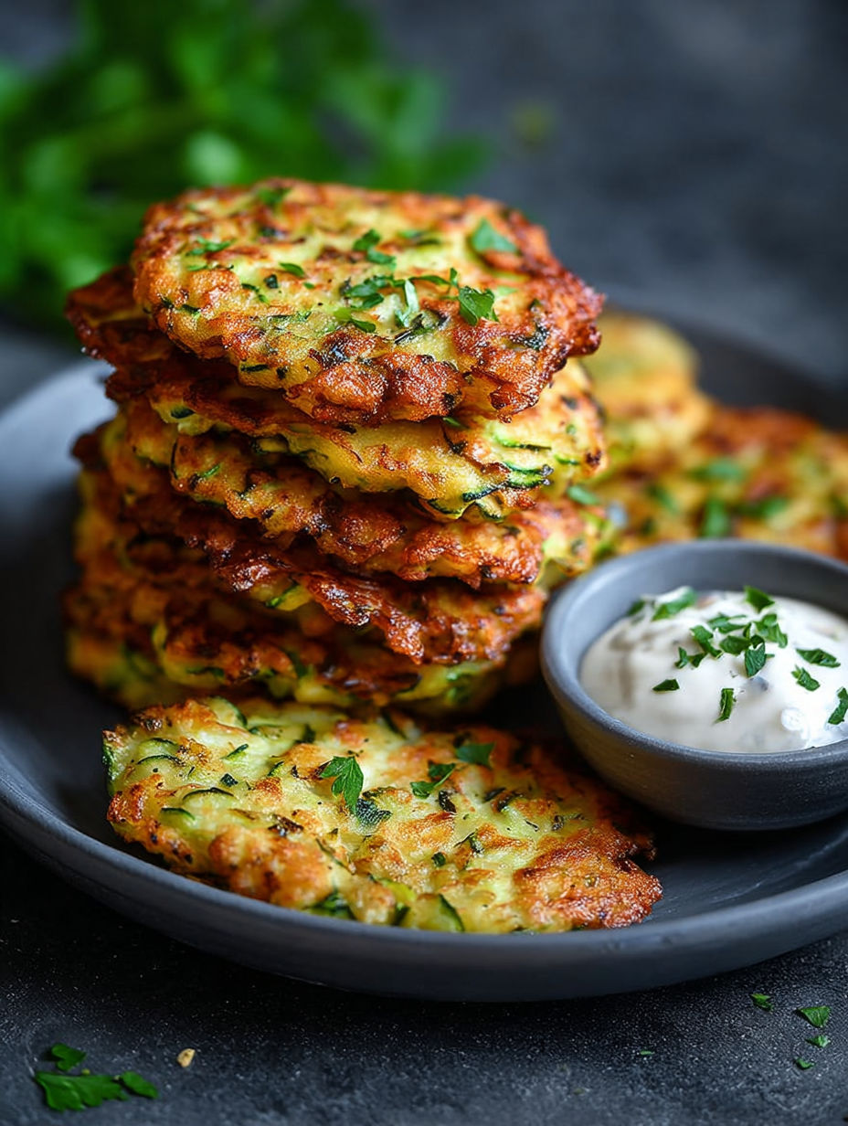 A stack of pita bread with a dollop of hummus on top.