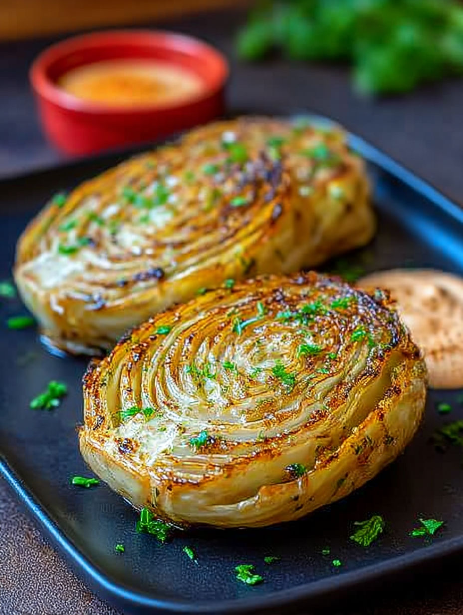 Two pieces of roasted vegetables on a plate.
