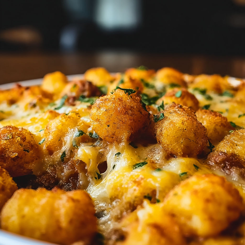 A plate of food with a recipe on the side.