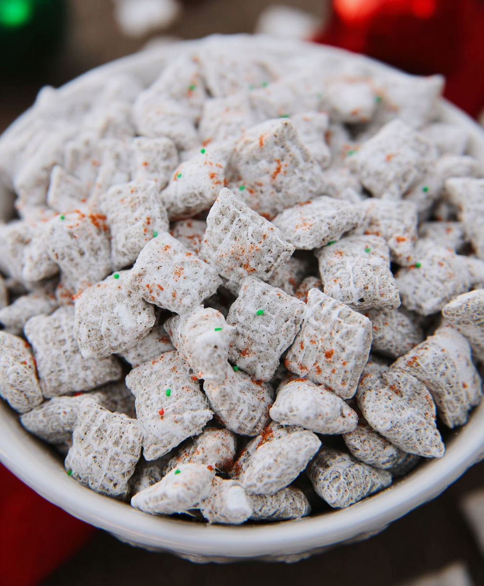 A bowl of candy corn.