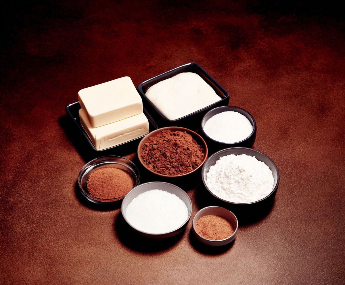 A brown and white butter in a bowl.