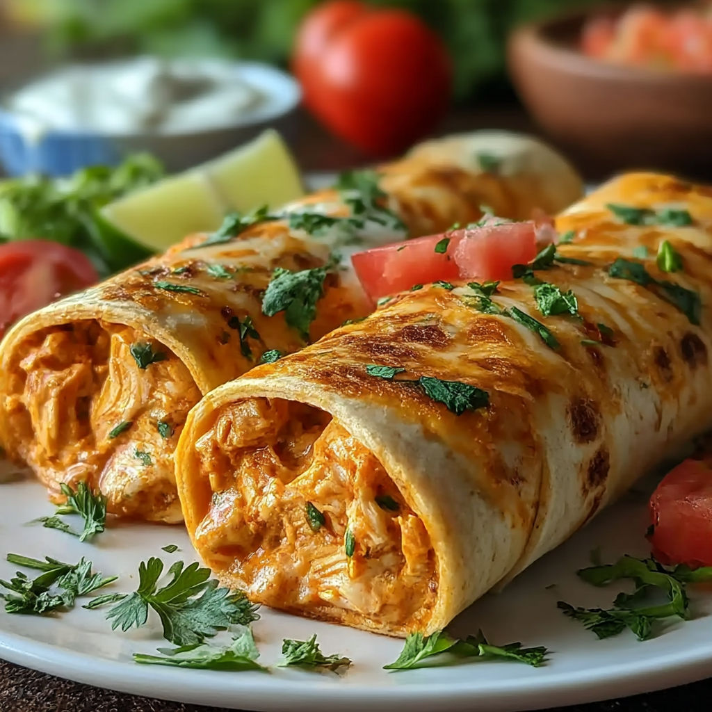A plate of food with a recipe on the side.