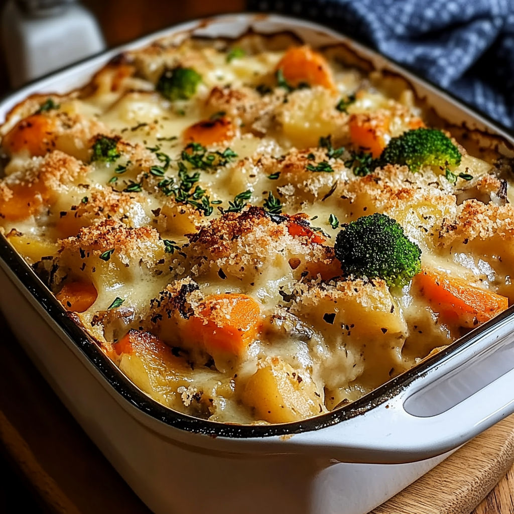 A dish with broccoli and carrots.