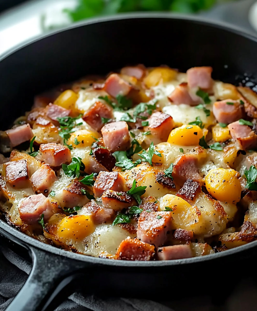 A close up of a delicious looking meal.