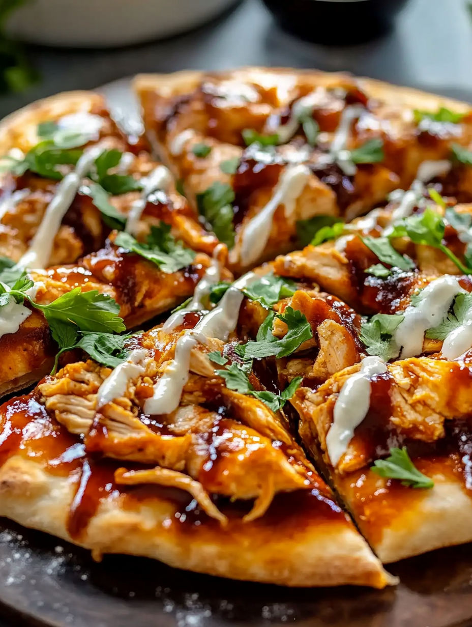 A pizza with meat and cheese on top.