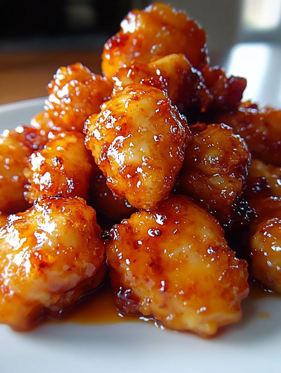 A plate of food with a sauce on it.