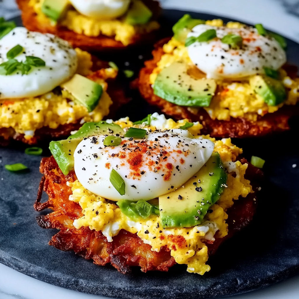 A plate of food with eggs and avocado.