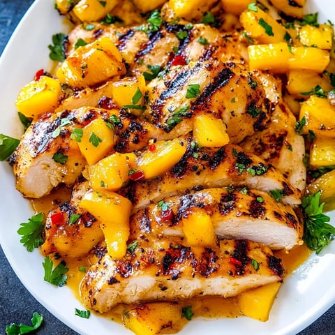 A plate of chicken with peppers and onions.