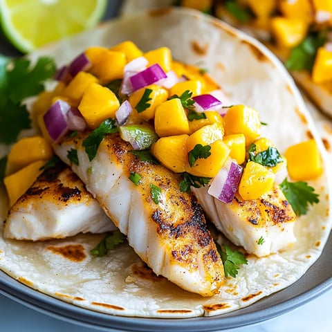A plate of food with a fish taco and a side of fruit.
