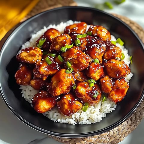 A bowl of chicken and rice.