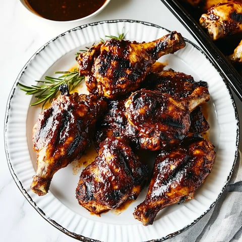 A plate of chicken with sauce on it.