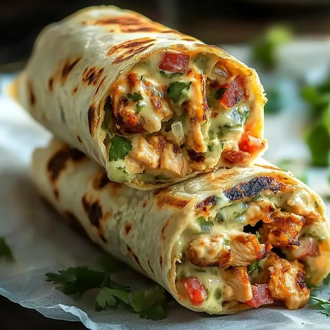 A burrito with meat and cheese.