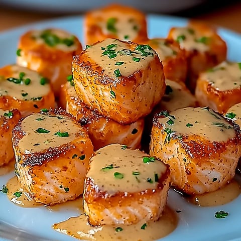 A plate of fish with sauce on it.