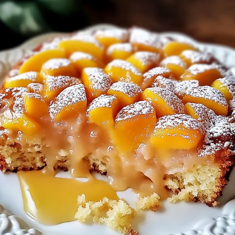 A slice of cake with white powdered sugar on top.