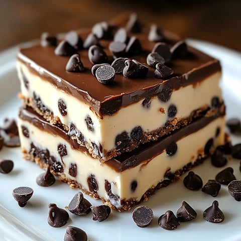 A piece of chocolate cake with chocolate chips on top.