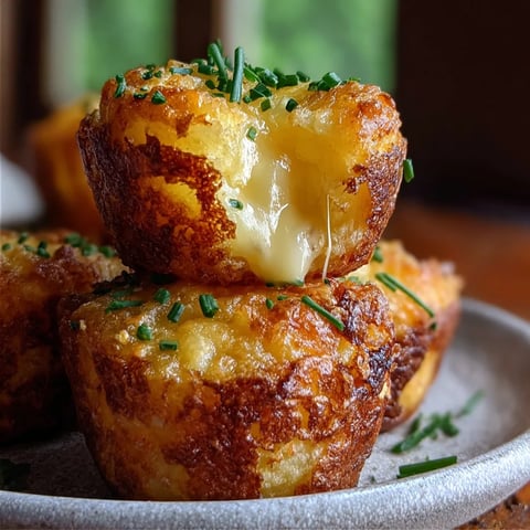 Three muffins with cheese on top.