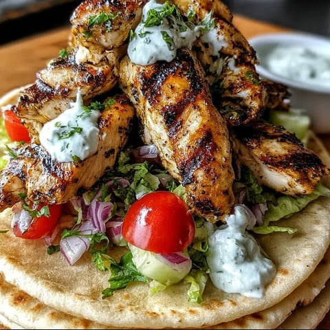A plate of food with chicken and tomatoes.