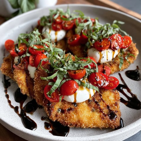 A plate of food with tomatoes and cheese.