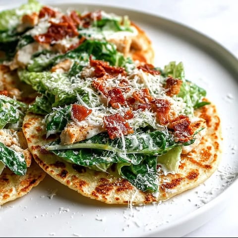 A plate of food with lettuce and bacon.