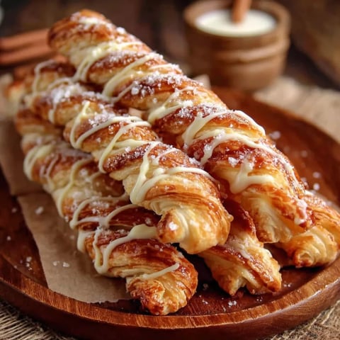 A plate of pastries with powdered sugar.